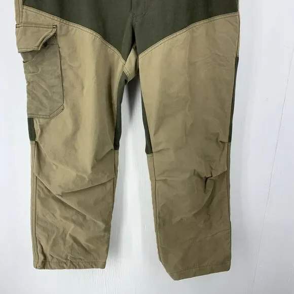 Rascher Loden Mens 38 EU58 Brush Briar Pants Hunting Outdoor Cargo Lined Gorp